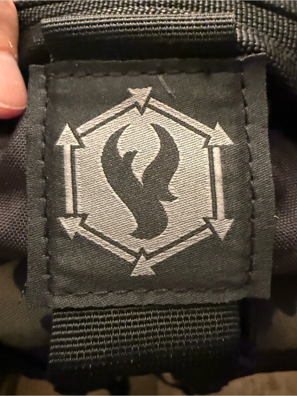 Recycled Firefighter Backpack
